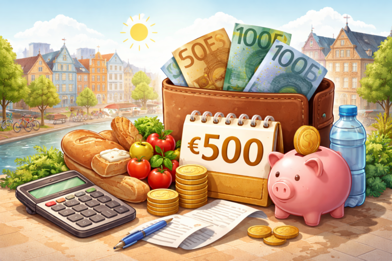 How to Live on € 500 a Month